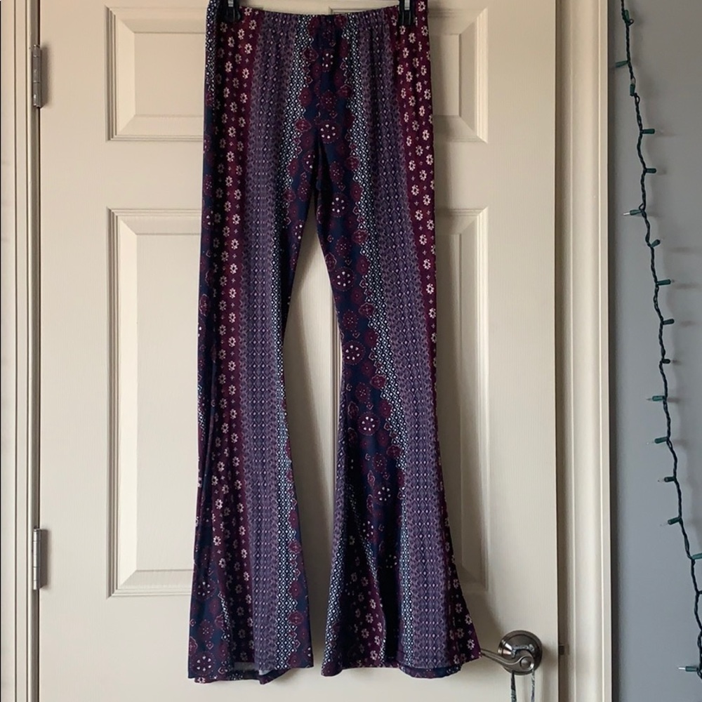 Polly Esther flare pants